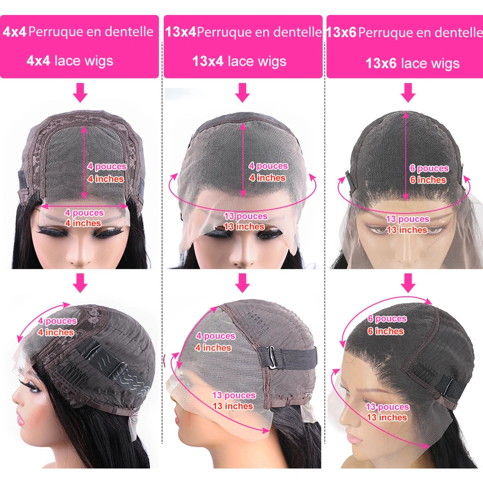 Perruque brésilienne naturelle 